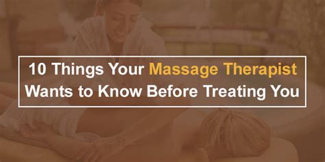 getting a boner during massage|10 Things Your Massage Therapist Wants You to Know